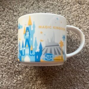 Disney’s Magic Kingdom YOU ARE HERE Starbucks mug